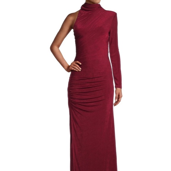 MISHA Pauline Gown in Port size 4– worn once - Picture 1 of 11